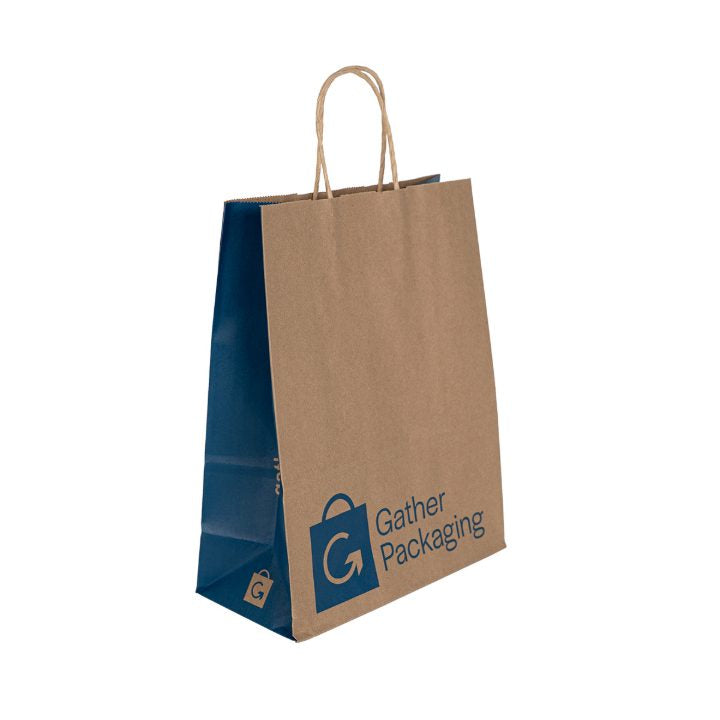 Serrated Top Paper Shopper